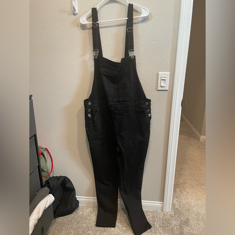 Mens black overalls